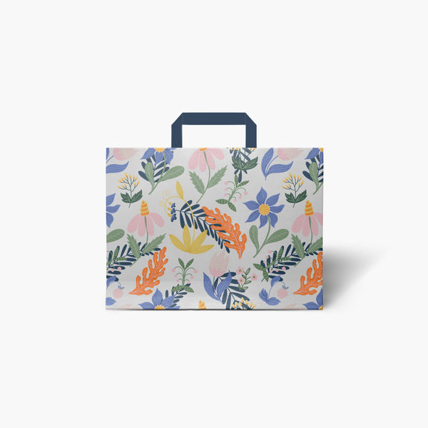 Flora Canva Gift Bag