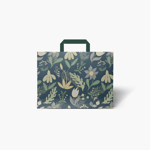 Flora Canva Gift Bag