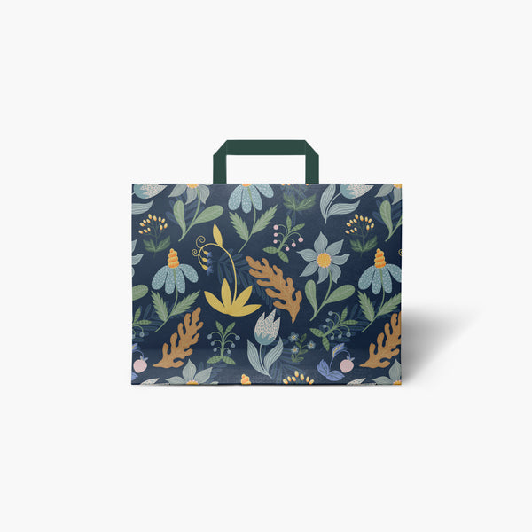 Flora Canva Gift Bag