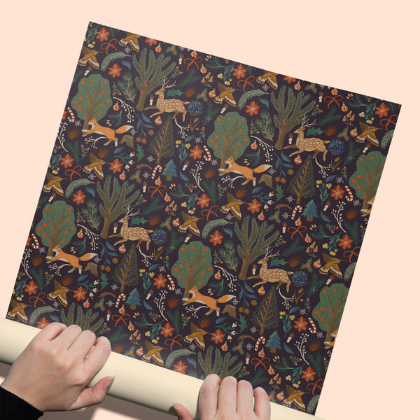 Animal Jingle Gift Wrapping Paper