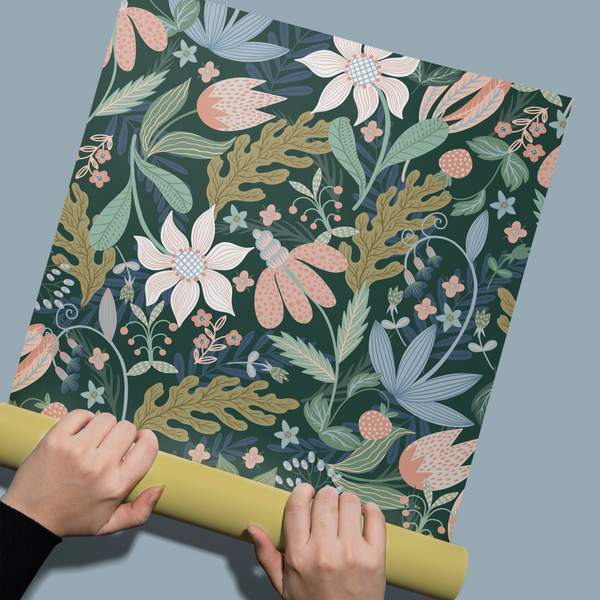 Flora Laguna Gift Wrapping Paper