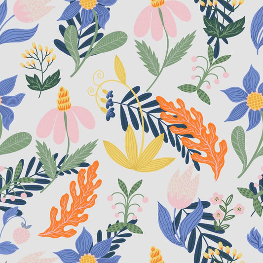 Flora Canva Gift Wrapping Paper