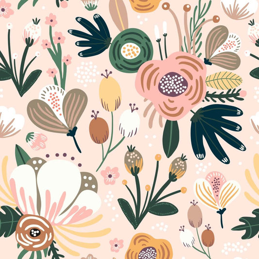 Floral Playfield Mobile Cover