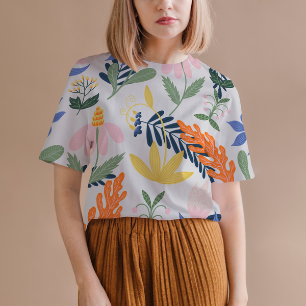 Flora Canva T-shirt